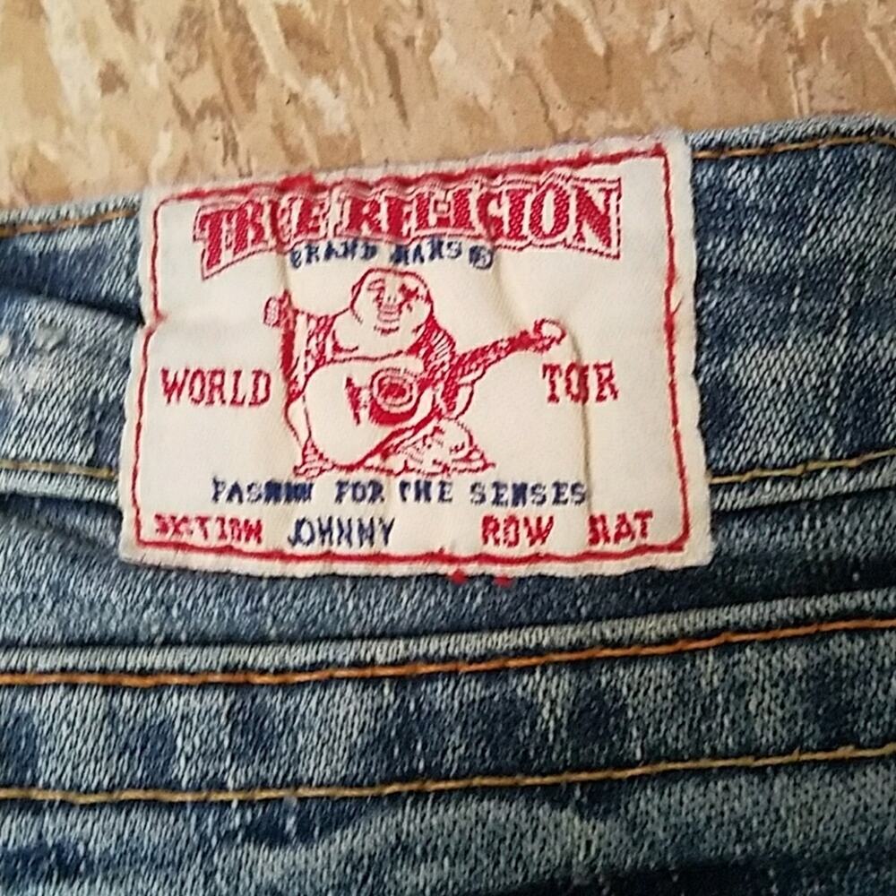 vintage‎ True Religion size 26 Johnny jeans euc - Picture 6 of 6